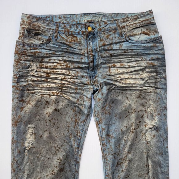 Robin's Jean | Jeans | New Mens Robins Jean Long Flaps Straight Leg ...